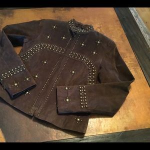 Scully ~ Fancy Western Suede Jacket